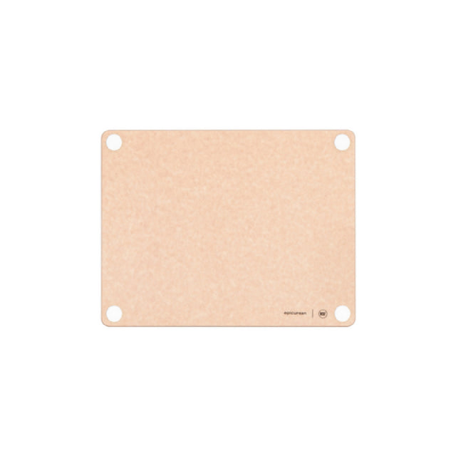 Epicurean 622-14110107 Epicurean HACCP Non-Slip Cutting Board 14.5" X 11.25" X 3/8" In Natural With White Dairy Feet