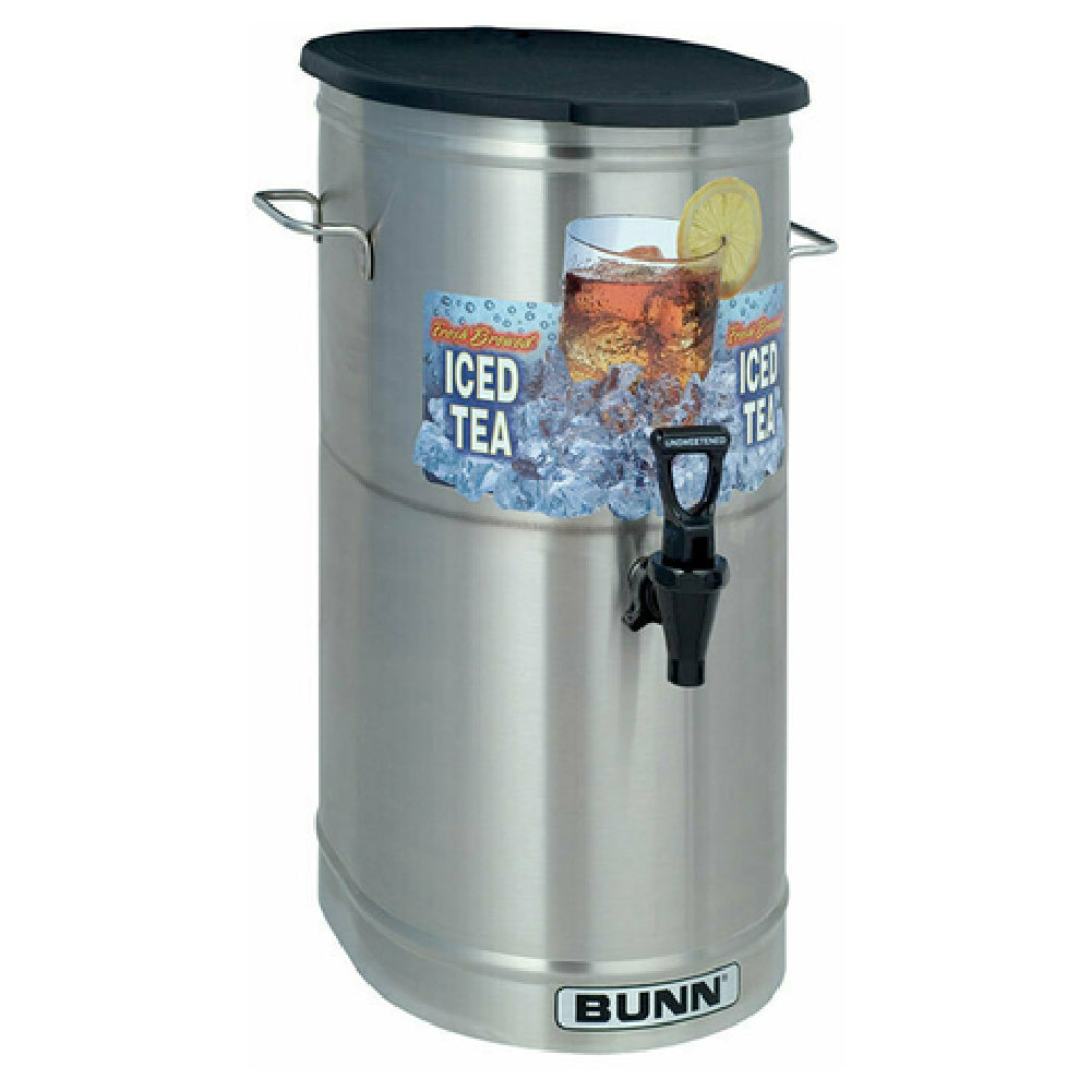 Bunn 34100.0000 TDO-4 Iced Tea/Coffee Dispenser Cylinder Style 4 Gallon Capacity (15.1 Litres)