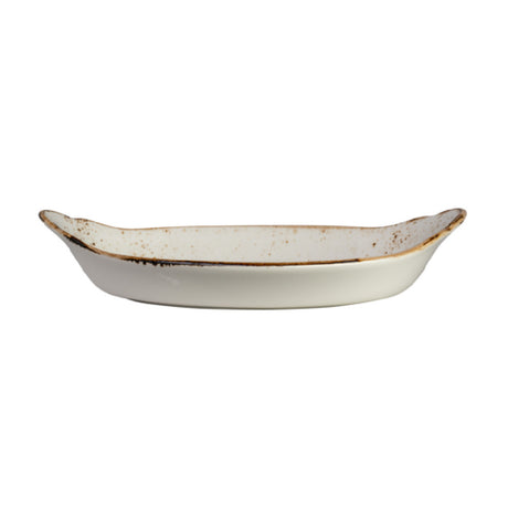 Steelite 11550320 Eared Dish 27-1/2 Oz. 12" X 6-1/2"