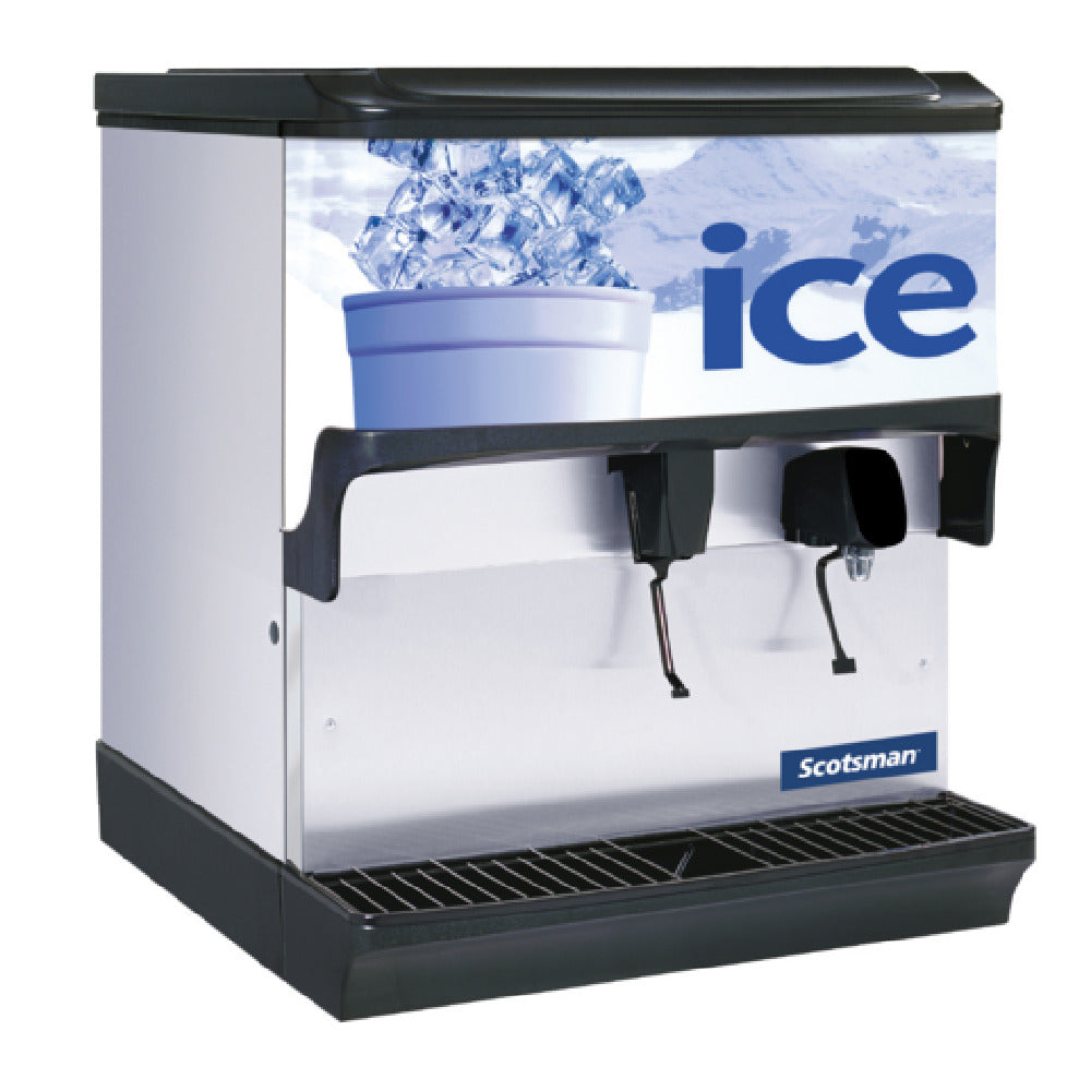 Scotsman IOD200WF-1 Ice Dispenser Counter Model 30"W X 31"D X 35"H Approximately 200 Lb Storage Capacity