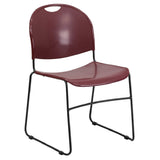 Flash Furniture RUT-188-BY-GG Hercules Series Ultra Compact Stacking Chair 880 Lb. Weight Capacity