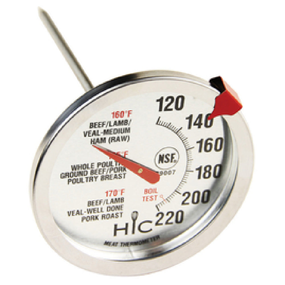 Harold Import Co. 29007 Meat Thermometer 2-1/2" Dial Display Analog