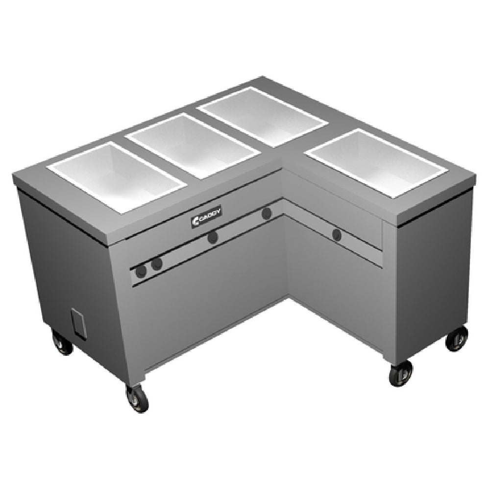 Caddy TF-624-R Hot Food Caddy Electric Enclosed Heated Base