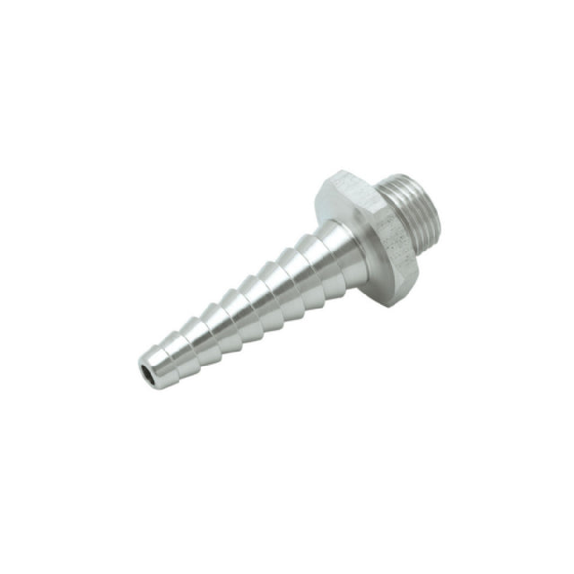T&S Brass S-0198-FD22 Serrated Tip Outlet With Body 2.2 GPM Flow Device And 3/8" NPT Male Inlet