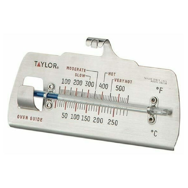 Taylor 5921N Oven Guide Thermometer 4-7/8" X 2-3/8" Flange With Stem