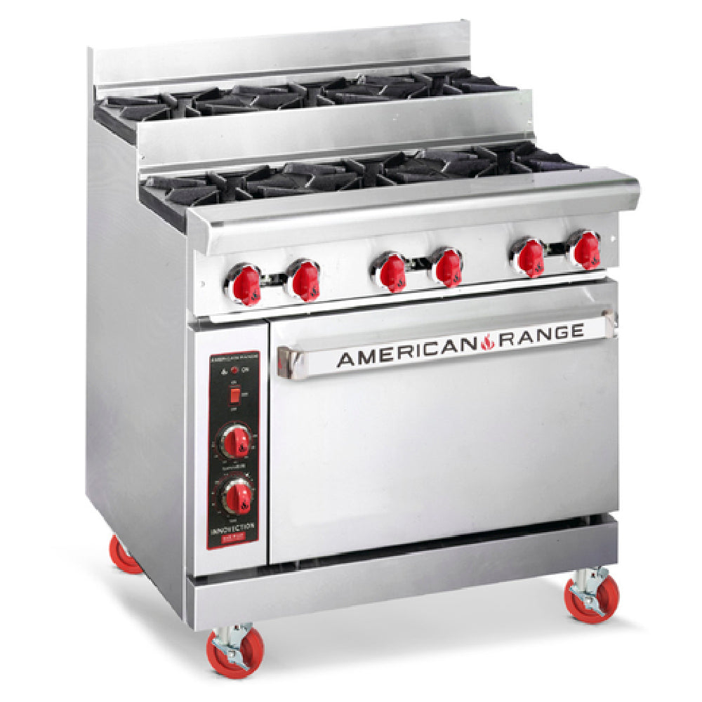 American Range AR-8-SU - Heavy Duty Restaurant Range, Gas, 48"