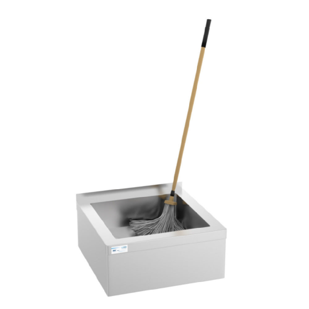 Koolmore MPS-2424133 Mop Sink Floor Mounted 24"W X 24"D X 13"H Overall Size