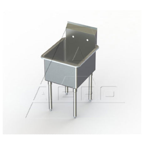 AERO Manufacturing XF1-1818 Delux™ Sink One Compartment No Drainboard