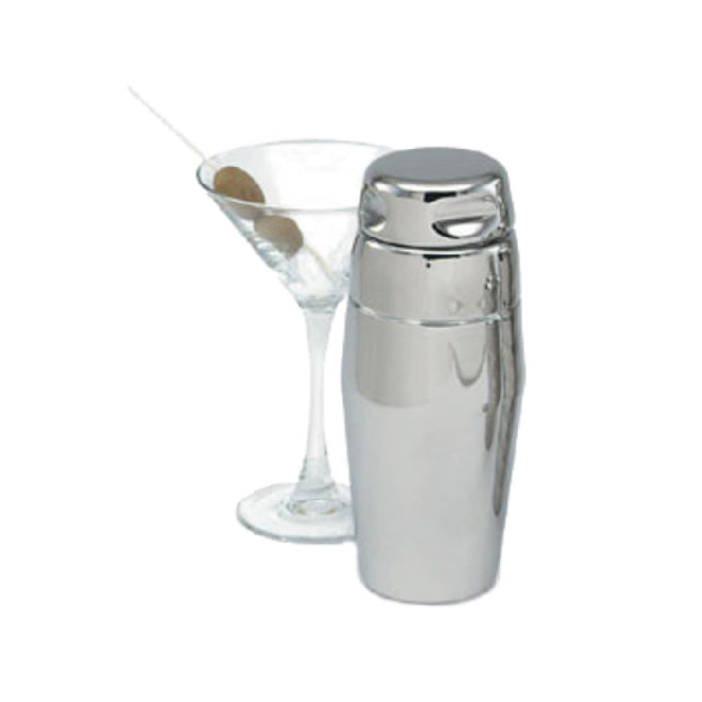 Vollrath 47622 Cocktail Shaker 22 Oz. 3-piece Contemporary Style