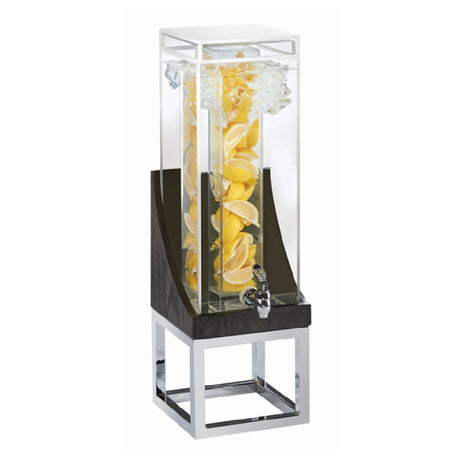 Cal Mil 3804-3-87 Cinderwood Beverage Dispenser 3 Gallon Capacity 8"W X 8"D X 26"H