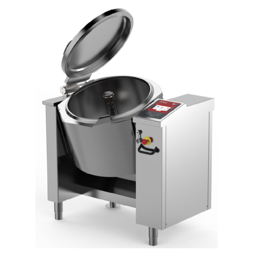 Firex UCBTE018CV1 Cucimix Tilting Skillet Braising Pan Electric 18 Gallon Capacity