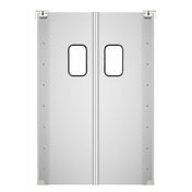 Koolmore KM-SWD30X2 - Traffic Door, Aluminum, Double Panel