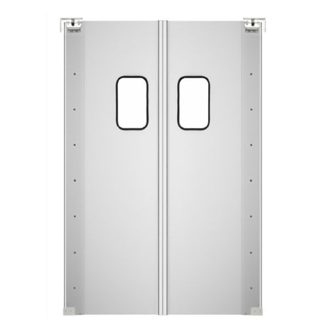 Koolmore KM-SWD30X2 - Traffic Door, Aluminum, Double Panel