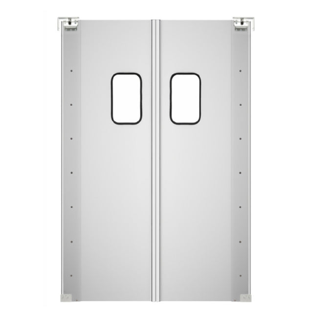 Koolmore KM-SWD30X2 - Traffic Door, Aluminum, Double Panel
