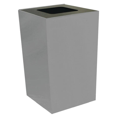 Hubert 52424 - Recycling Squared™ Container, 32 Gallon, 15" X 15" X 32"H