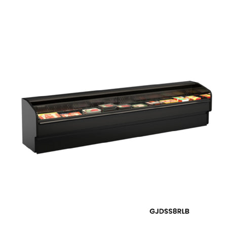 Structural Concepts GJDSS12RLB - Fusion® Refrigerated Self-Service Case, 148-1/2"W X 18-5/8"D X 23"H