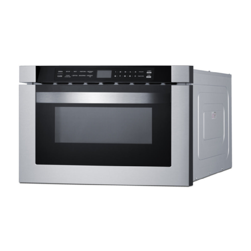 Summit MDR245SS Drawer Microwave 24" Wide 1.2 Cu.ft. Capacity