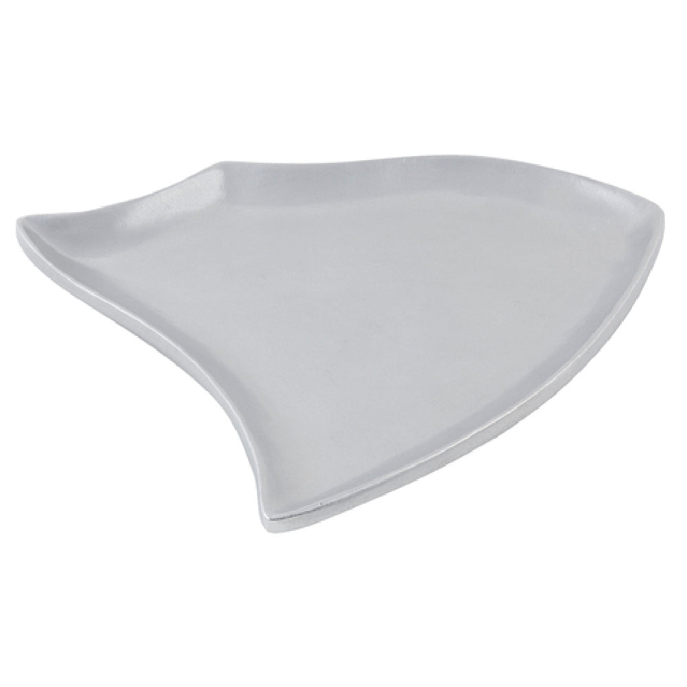 Bon Chef 70004 - Futura Platter, 18-1/4", Aluminum With Pewter Glo Finish