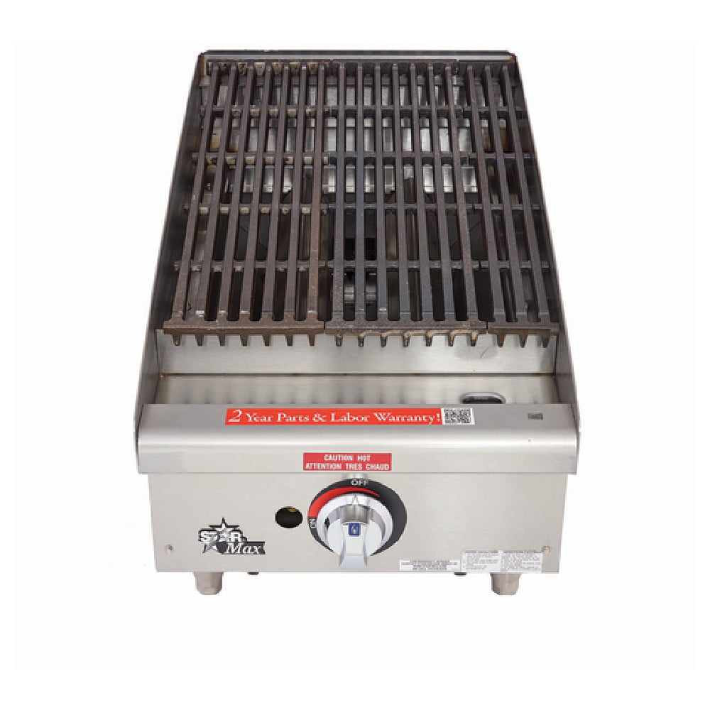 Star 6115RCBF Star-Max® Charbroiler Gas Countertop