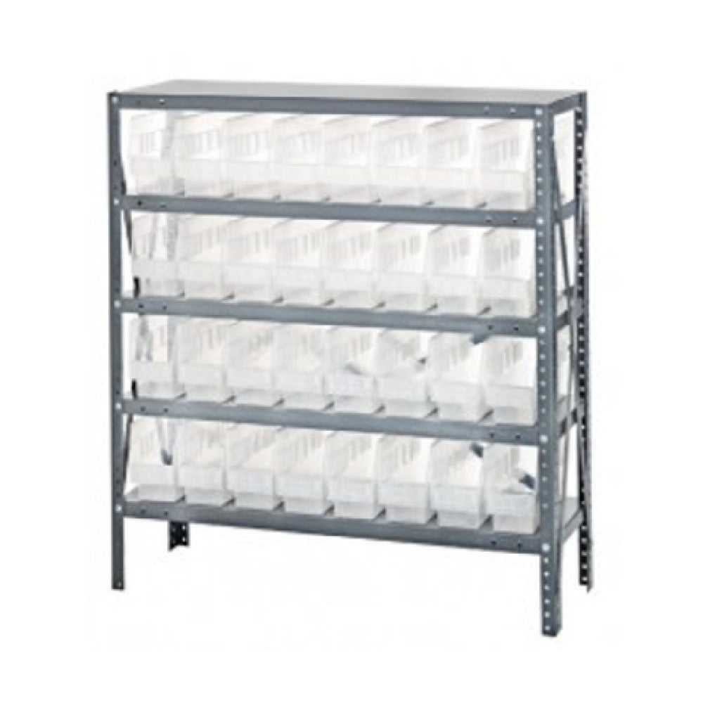 Quantum 1239-201CL Shelving Unit 12"D X 36"L X 39"H Heavy Duty