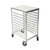 Sapphire Manufacturing SMAES-10 Sapphire Knocked Down Sheet Pan Rack Aluminum Work Surface Top