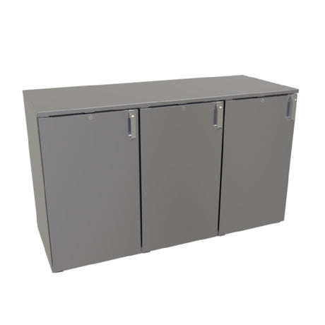 Glastender DS60 Back Bar Dry Storage Cabinet Three-section 60"W