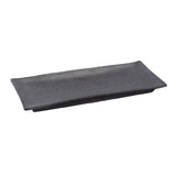 Yanco DB-413 Diamond Black Plate 12"L X 5-1/4"W X 1-1/4"H Rectangular
