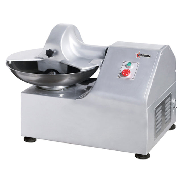 Omcan 16998 (FP-CN-0008) Bowl Cutter 8L 18" Dia. X 4" Stainless Steel Bowl