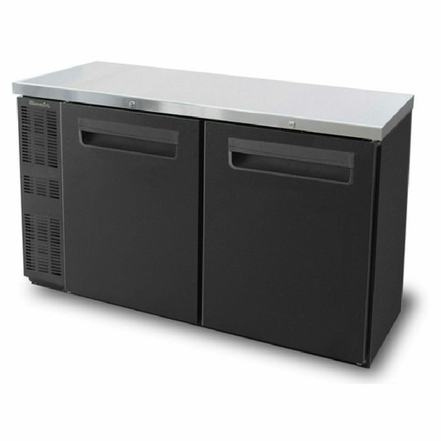 Blue Air BNB-60BT-HC Back Bar Cooler Two-section Shallow Depth