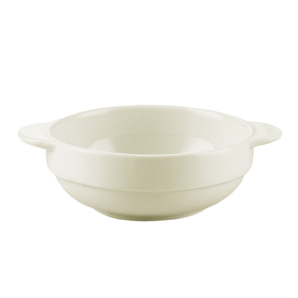 CAC China REC-58 REC Soup Bowl 8 Oz. 6"L X 4-5/8"W X 1-3/4"H