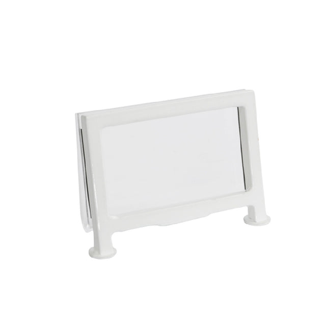 Cal Mil 1262-15 Card Holder 3-1/2" X 2"H Clear Acrylic With Iron Frame