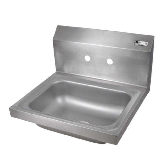 John Boos PBHS-W-1410-4D Pro-Bowl Hand Sink Wall Mount 14"W X 10" Front-to-back X 5" Deep Bowl