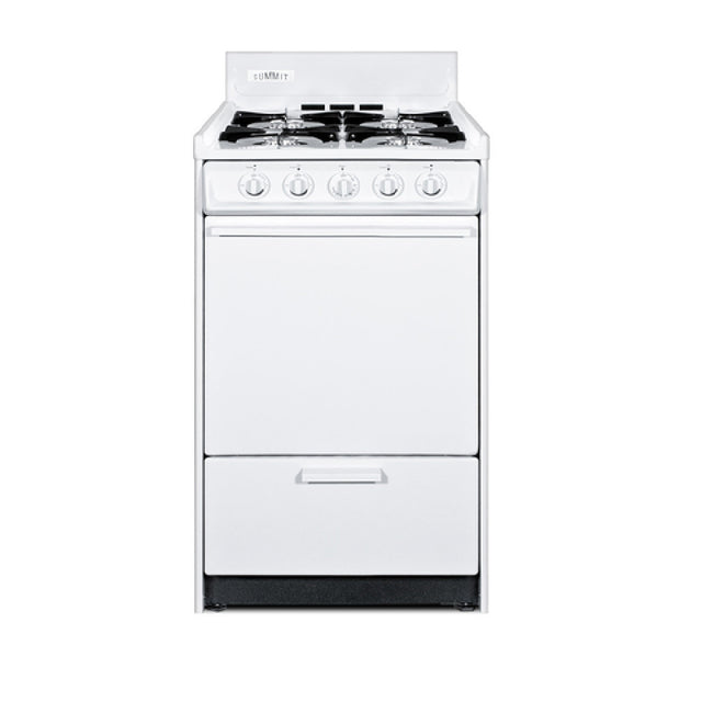 Summit WLM110P Gas Range LP Gas 20"W