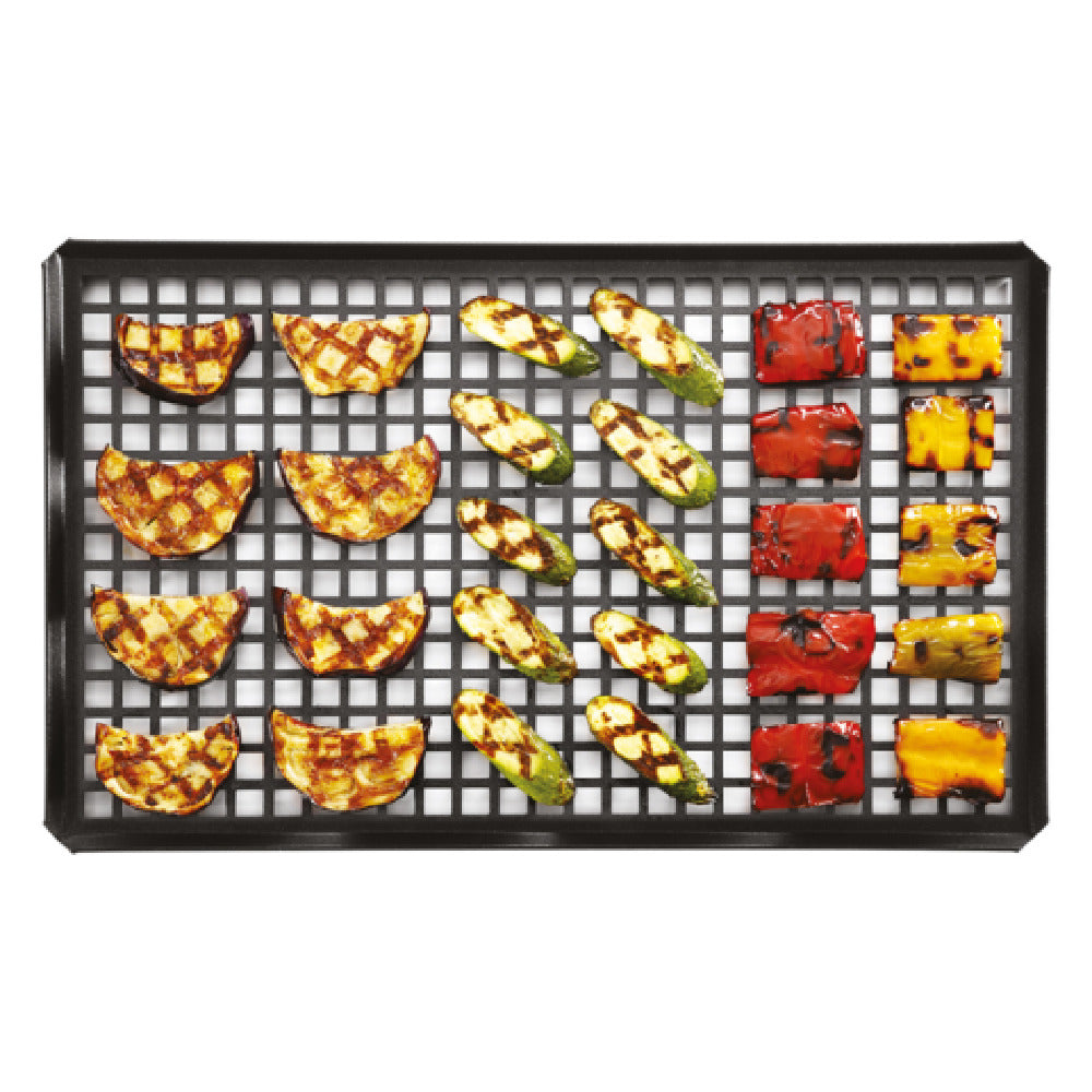 Lainox GV110 Square Grid 12" X 20" (1/1 GN) Teflon Coated Non-stick Aluminum