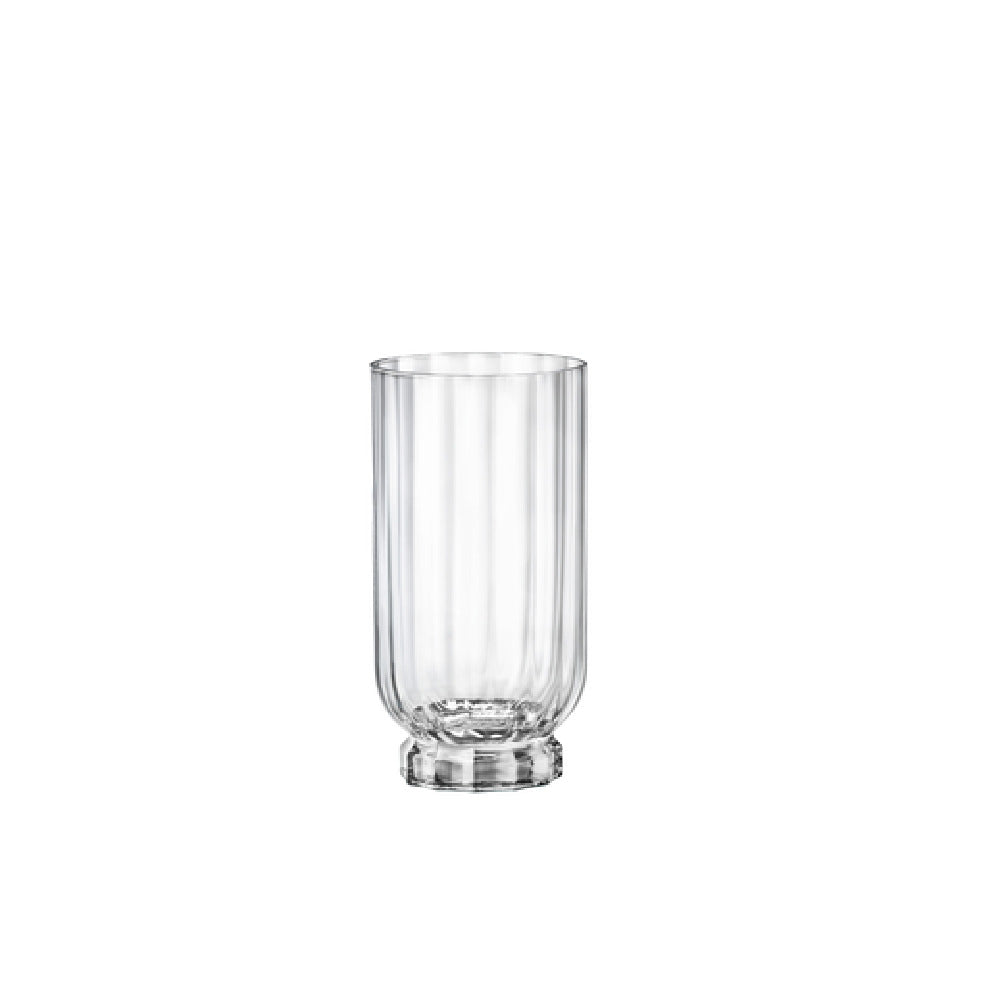 Steelite 49206Q101 Tumbler Glass 14.5 Oz (H 5-1/2" M 3" T 3" B 2-1/4") Glass