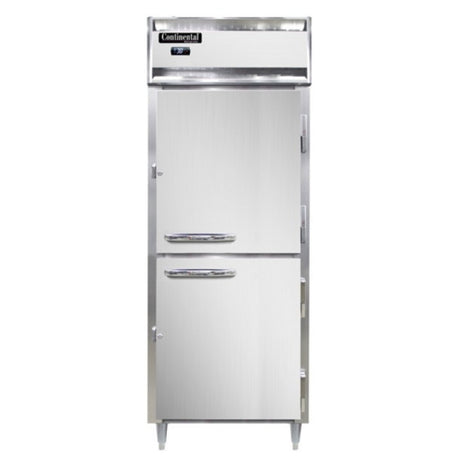 Continental Refrigerator D1RENSSPTHD-SD-GD Designer Line Wide Refrigerator 22 Cu. Ft. Capacity