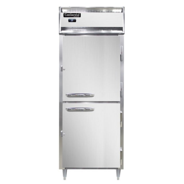 Continental Refrigerator D1RENPTHD-SD-GD Designer Line Wide Refrigerator 22 Cu. Ft. Capacity