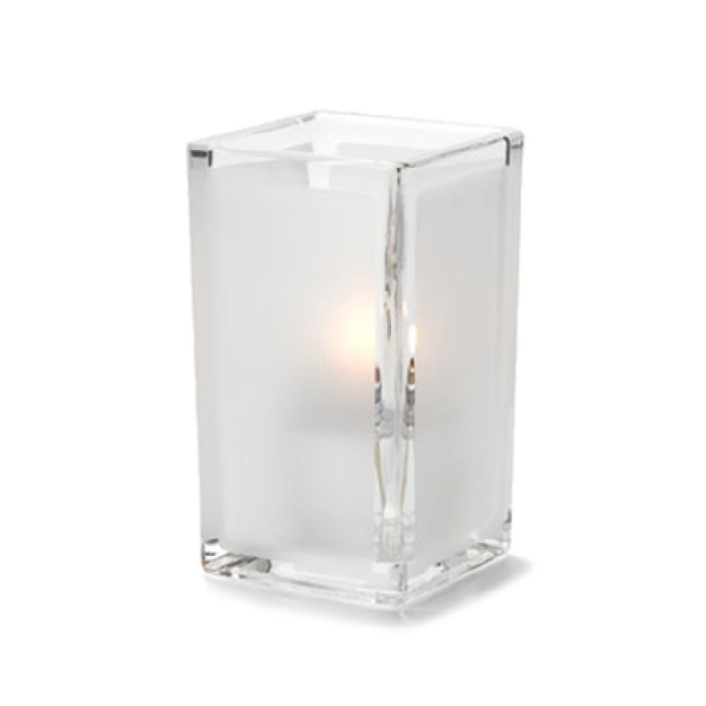 Hollowick 6109F Quad™ Votive Lamp 4-3/8"H X 2-1/2" Sq. Accommodates Hollowick's HD8 Or HD15 Fuel Cell