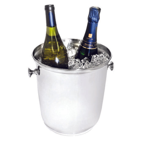 Steelite DW040142SS Wine Cooler 10.5"W X 9.5"D X 9.25"H 18/10 Stainless