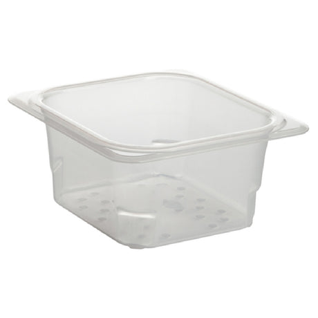 Cambro 63CLRPP190 Food Pan Colander 6-3/8" X 6-15/16" X 3" Deep Fits 1/6 Size Food Pans