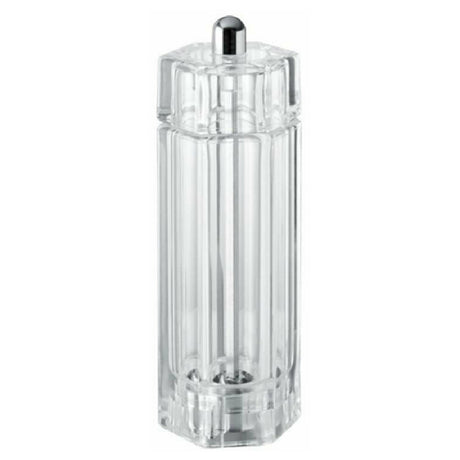 Omcan 43683 (43683) TRE SPADE Tosca Series Pepper Mill 15cm (5") Tall Tempered Steel Conic Mechanisms