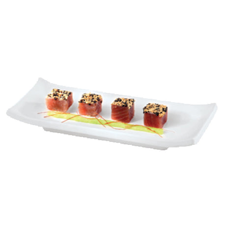 Paderno 44451-22 Sushi Tray 8-5/8" X 4-3/4" X 1"H Footed