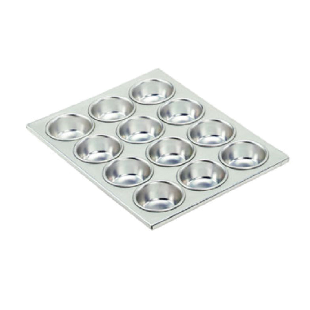 Crestware MUF12 Muffin Pan 12-cup 2-3/4" X 1-1/8"