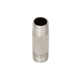 T&S Brass S000357-30 2" Nipple With 3/8" NPT Male Threads Stainless Steel Construction
