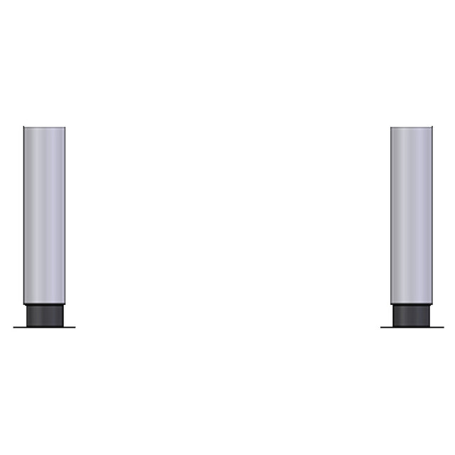 Beech Ovens BCHWB-LEGS Four 10" Adjustable/removable Legs For The Wood Box