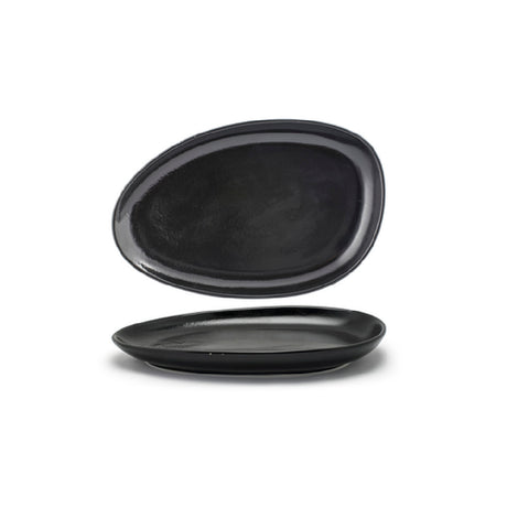 FOH SPT056BKP20 Kiln® Plate 14" X 9" X 1-1/2" Oval