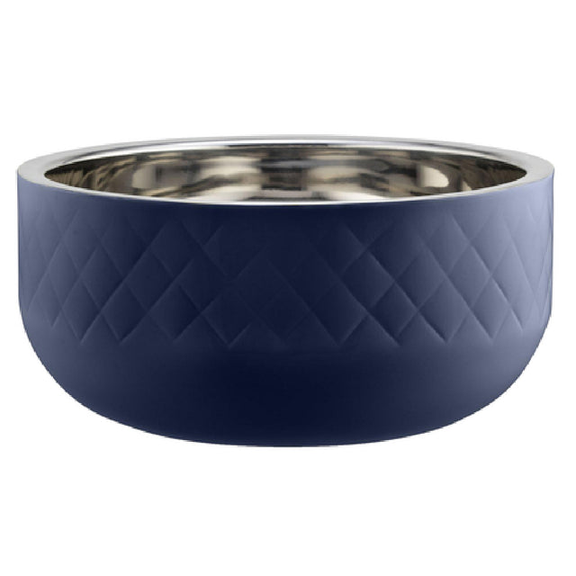 Bon Chef 9320DICOBALTBLUE Cold Wave Bowl 10 Qt. 2 Oz. 13-7/8" Dia. X 6-3/4"H