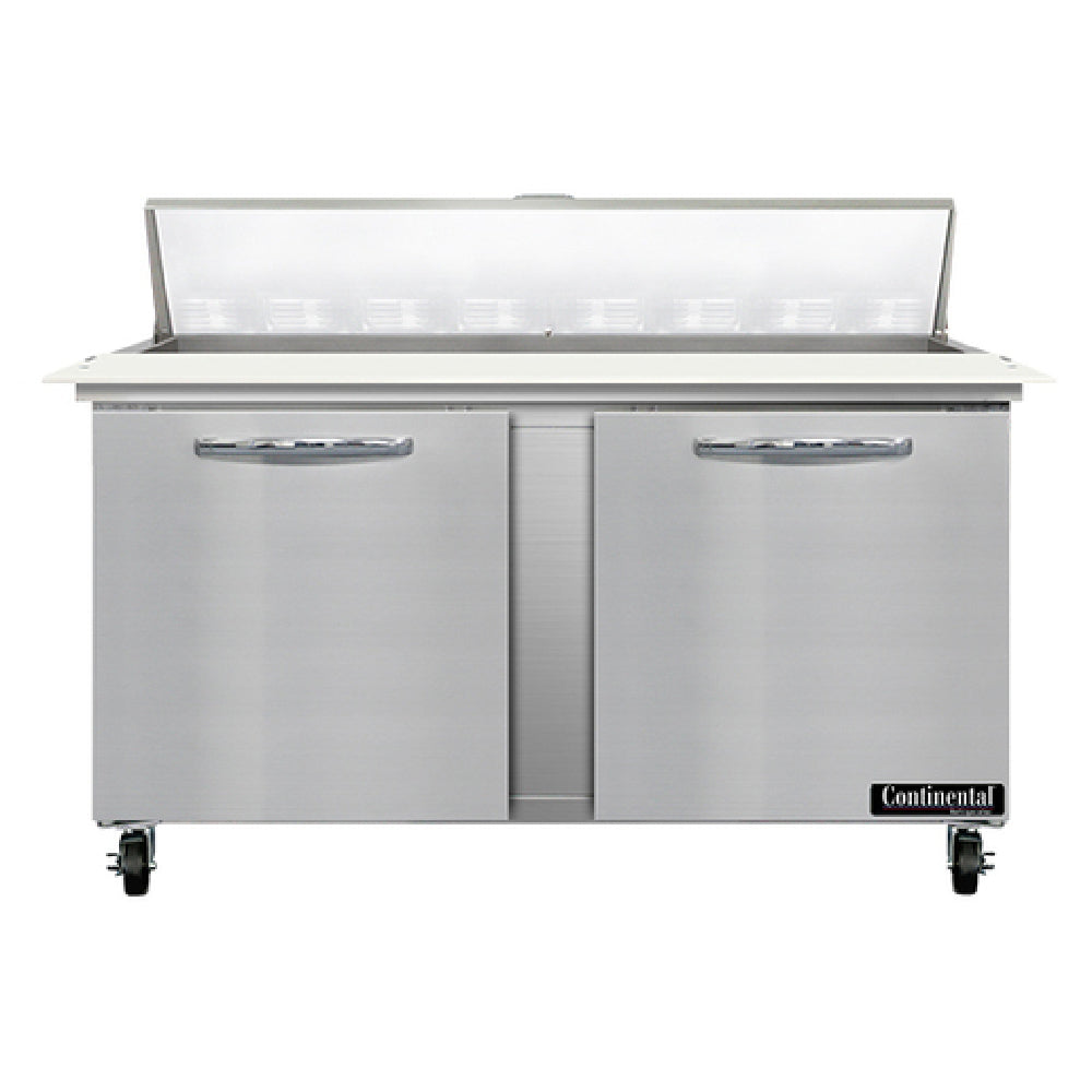 Continental Refrigerator SW60N16C Sandwich Unit 60"W 17.0 Cu Ft Capacity