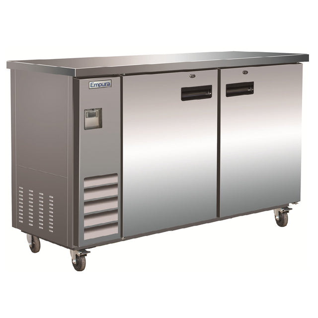 Empura Refrigeration E-KBB60-2-S Back Bar Cooler 2 Swing Solid Doors 61"W X 24.4"D X 41.8"H