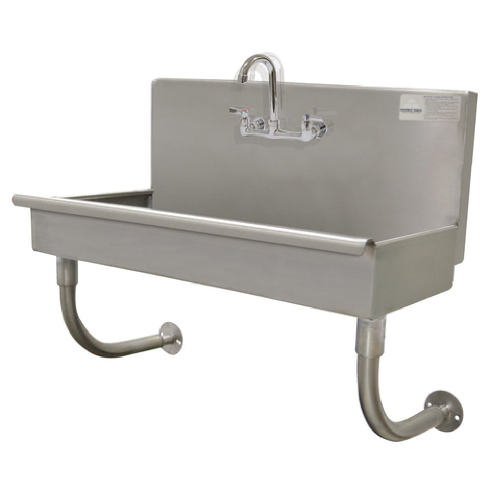 Advance Tabco 19-18-1-ADA-F Service Sink Wall Mounted Includes Faucet With Wrist Blades